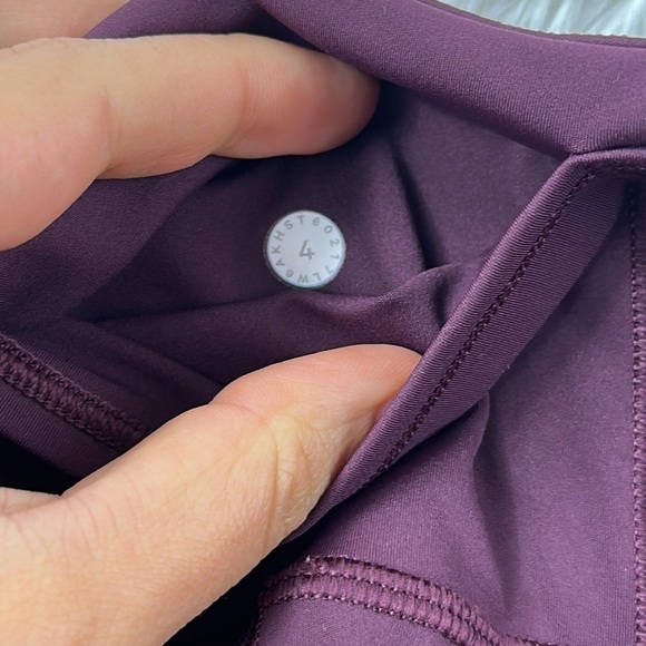 Lululemon Fast & Free Crop II (Nulux 19"") Dark Adobe - Picture 7 of 7